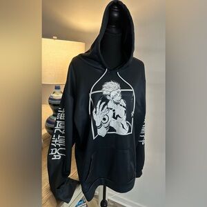 Black & White Jujutsu Kaisen Satoru Gojo UNISEX Hoodie